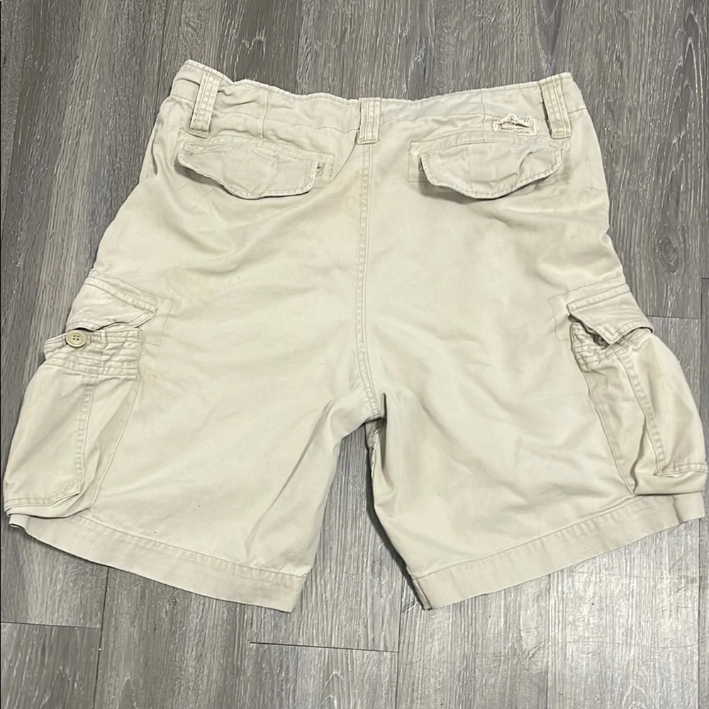 Austin Clothing Co Tan Cargo Shorts Casual Cotton Blend